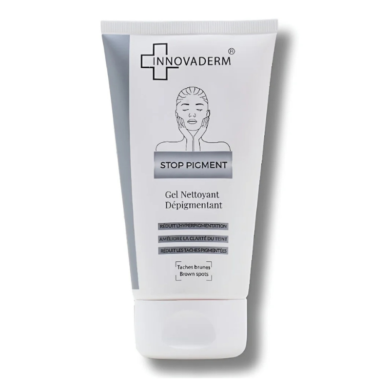 INNOVADERM STOP PIGMENT GEL DEPIGMENTANT 150ML 1 innovaderm stop pigment gel depigmentant ml