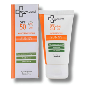 innovaderm sunny ecarn invisible peau mixte a grasse spf ml