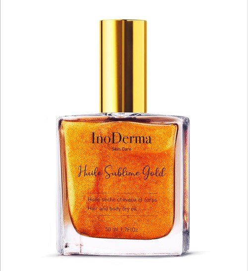 INODERMA HUILE SUBLIME GOLD 50ML 1 inoderma huile sublime gold ml
