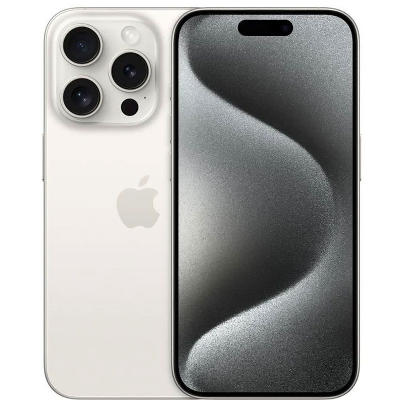 iPhone 15 Pro 256Go Blanc Titanium - APPLE 1 iphone pro go blanc titanium apple wx