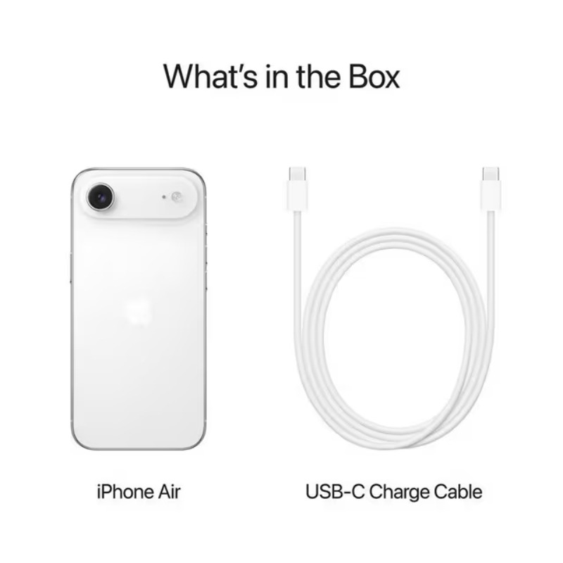 iPhone Air 256Go Cloud White - APPLE 5 iphone air go blanc apple