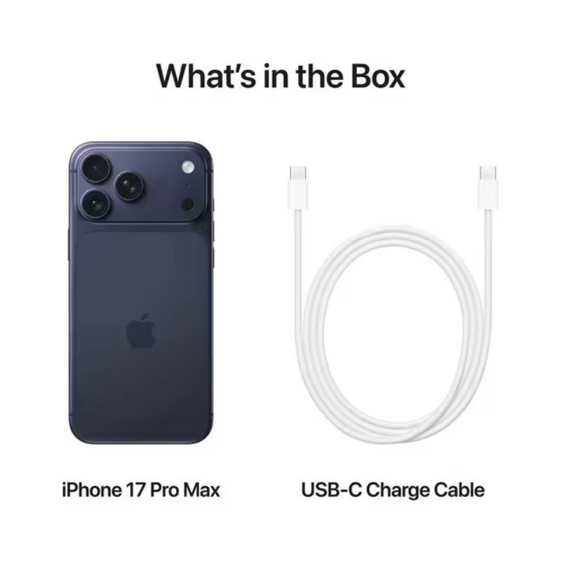 iPhone 17 Pro Max 1 To Deep Blue - APPLE 5 iphone pro max to deep blue apple a