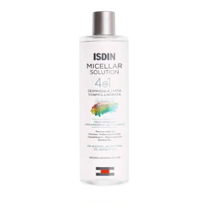 ISDIN DERMA SOLUTION MICELLAIRE HYDRATANTE 4EN1 400ML 3 isdin derma solution micellaire hydratante en ml