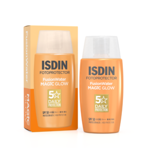 isdin fusion water magic glow spf ml