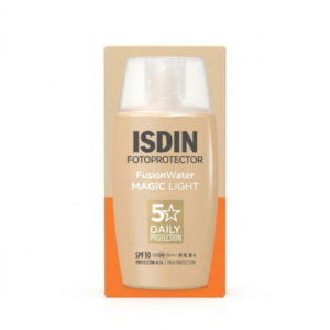 isdin photoprotection ecran solaire fusion water teintee light spf ml