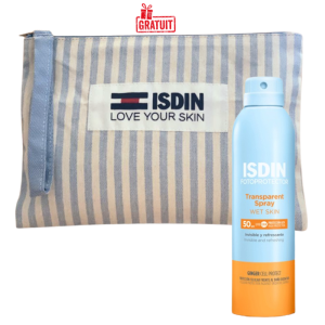 ISDIN PHOTOPROTECTION SPRAY SOLAIRE ADULTE SPF 50+ 250ML+TROUSSE BLEU (OFFERT) 3 isdin photoprotection spray solaire adulte spf mltrousse bleu offert