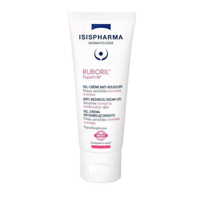 ISISPHARMA RUBORIL EXPERT M GEL CREME ANTI ROUGEURS 40ML 1 isispharma ruboril expert m gel creme anti rougeurs ml