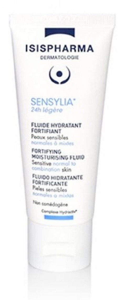 ISISPHARMA SENSYLIA FLUIDE HYDRATANT FORTIFIANT 24H LEGERE PEAUX NORMALES A MIXTES 40ML 1 isispharma sensylia fluide hydratant fortifiant h legere peaux normales a mixtes ml