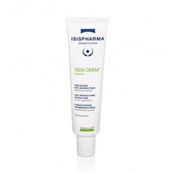 ISISPHARMA TEEN DERM A PURE SOIN INTENSE ANTI IMPERFECTIONS 30ML 2 isispharma teen derm a pure soin intense anti imperfections ml