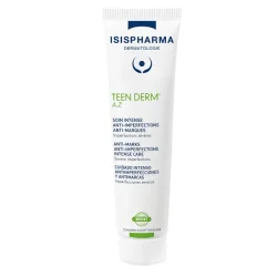 ISISPHARMA TEEN DERM A-Z SOIN INTENSE PEAUX A TENDANCES ACNEIQUES 30ML 4 isispharma teen derm a z soin intense peaux a tendances acneiques ml
