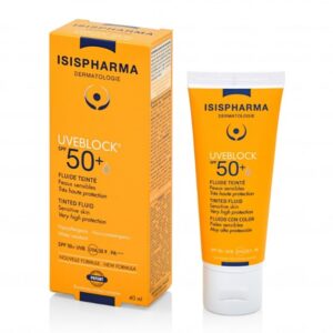 isispharma uveblock fluide teinte ml