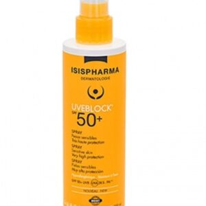 isispharma uveblock spray solaire tres haute protection spf ml