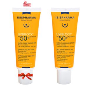 isispharma uveblock ultra fluide toucher sec spf mlle eme offert