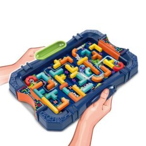 jeu de labyrinthe educatif crazy maze assortis