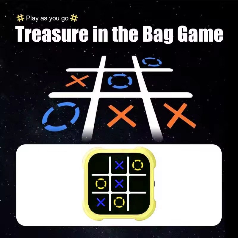 Jeu Électronique Tic Tac Pour Enfant - Jaune 5 jeu electronique tic tac pour enfant jaune