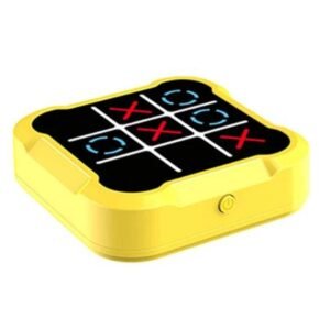 jeu electronique tic tac pour enfant jaune