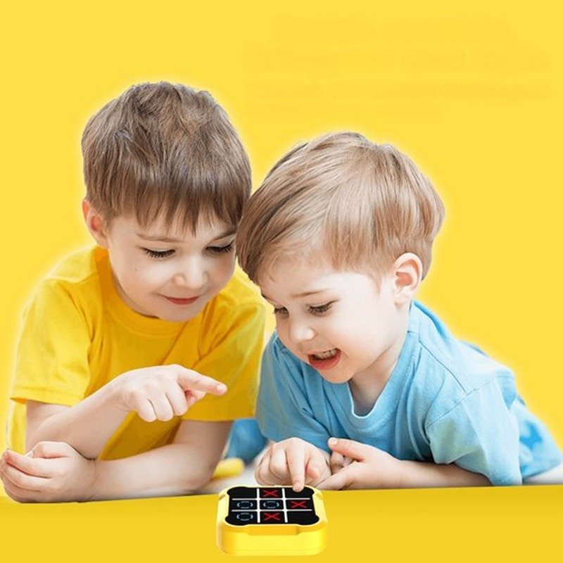Jeu Électronique Tic Tac Pour Enfant - Jaune 4 jeu electronique tic tac pour enfant jaune