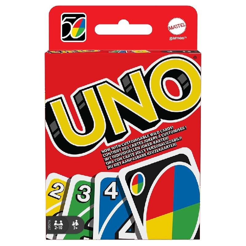 Jeux de carte UNO Pour 2 à 10 Personnes 1 jeu de uno personnes
