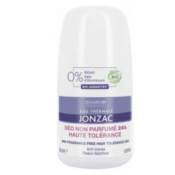JONZAC DEODORANT NON PARFUME 24H HAUTE TOLERANCE BIO 50 ML 2 jonzac deodorant non parfume h haute tolerance bio ml