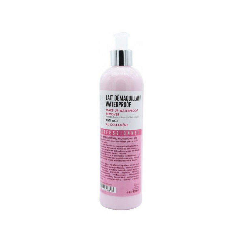 K-REINE LAIT DEMAQUILLANT WATERPROOF ANTI AGE 400ML 1 k reine lait demaquillant waterproof anti age ml