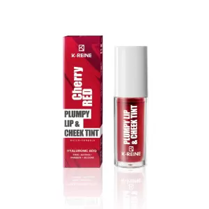 K-REINE PLUMPY LIP CHEEK TINT CHERRY RED 6ML 3 k reine plumpy lip cheek tint cherry red ml