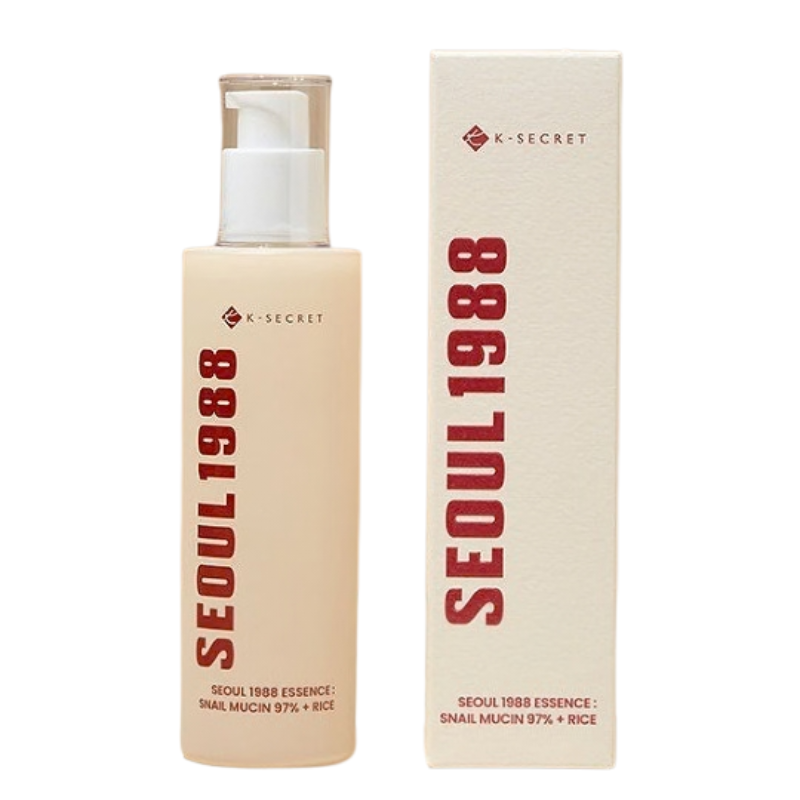 K-SECRET SEOUL 1988 ESSENCE MUCINE D'ESCARGOT 97%+RIZ 100ML 1 k secret seoul essence mucine d escargot riz ml