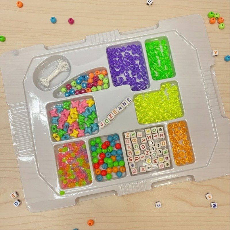 Kit de Perles 2en1 Pour Enfants - Assortis 3 kit de perles en pour enfants assortis d