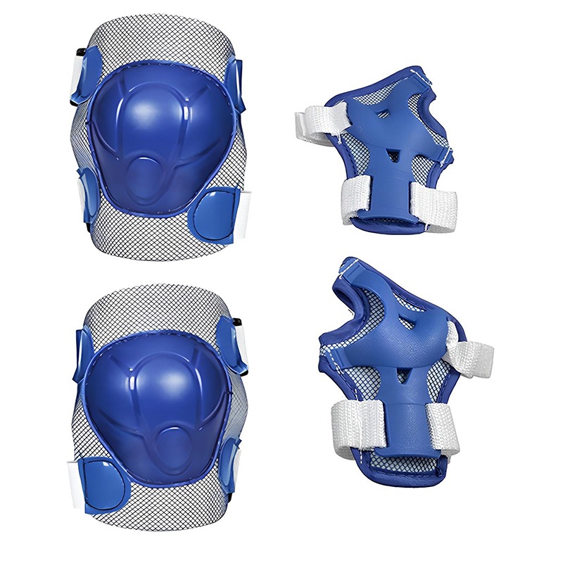 Kit de Sécurité Patins à Roulettes pour Enfant - Bleu 1 kit de securite patins a roulettes pour enfant bleu z