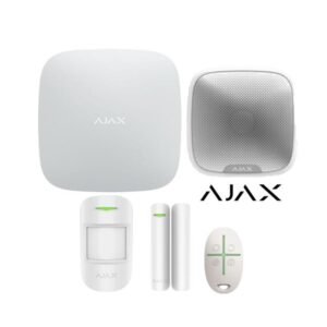 kit systeme d alarme sans fil ajax aaj hubkit w