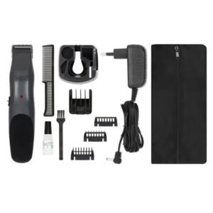 kit tondeuse rechargeable wahl groomsman noir