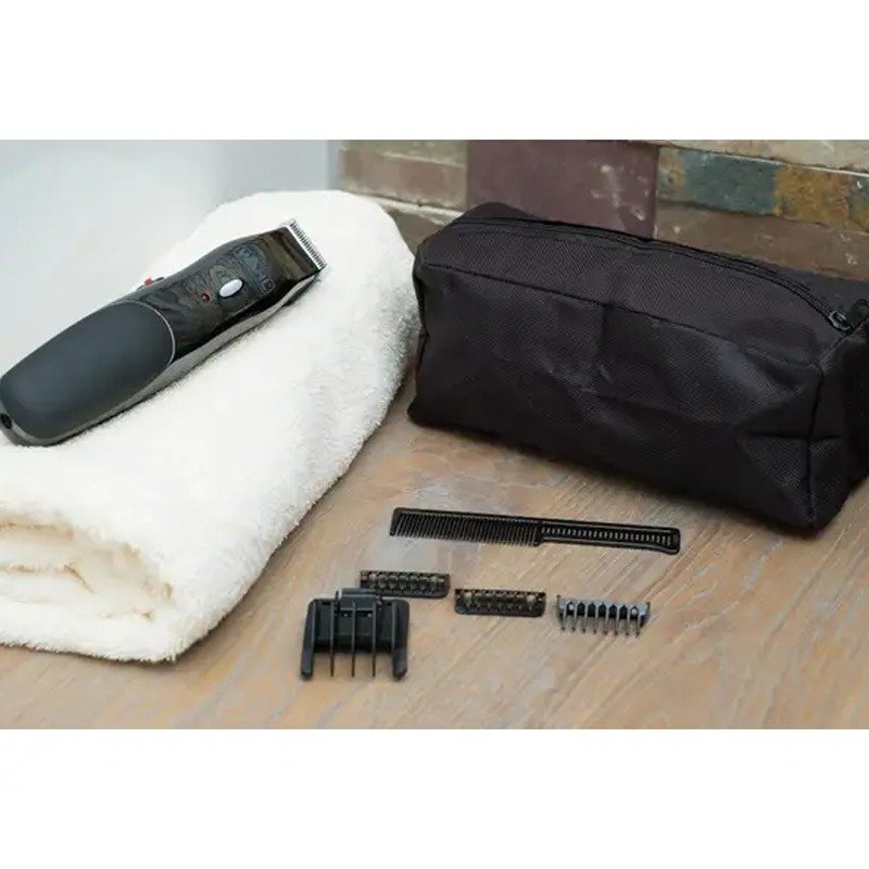 Kit Tondeuse Rechargeable WAHL Groomsman - Noir 4 kit tondeuse rechargeable wahl groomsman noir