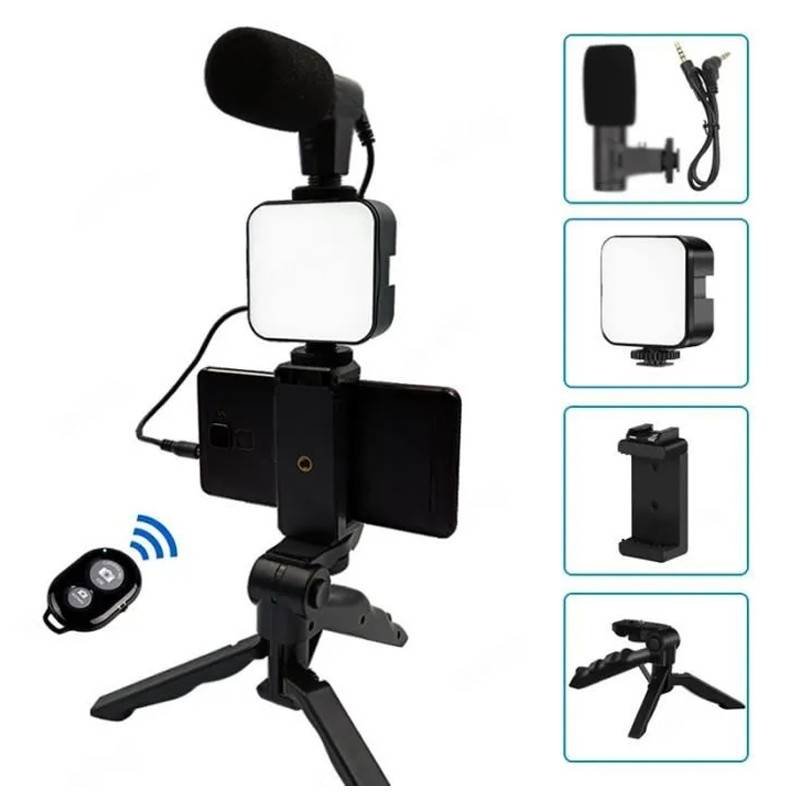kit de production vid o avec tripied ay noir