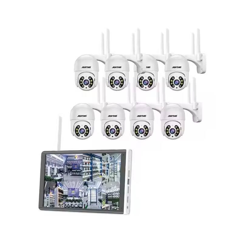 Kit de Surveillance JORTAN 8 Caméras Externes 2MP Avec Ecran 1 kit de surveillance jortan cam ras externes mp avec ecran