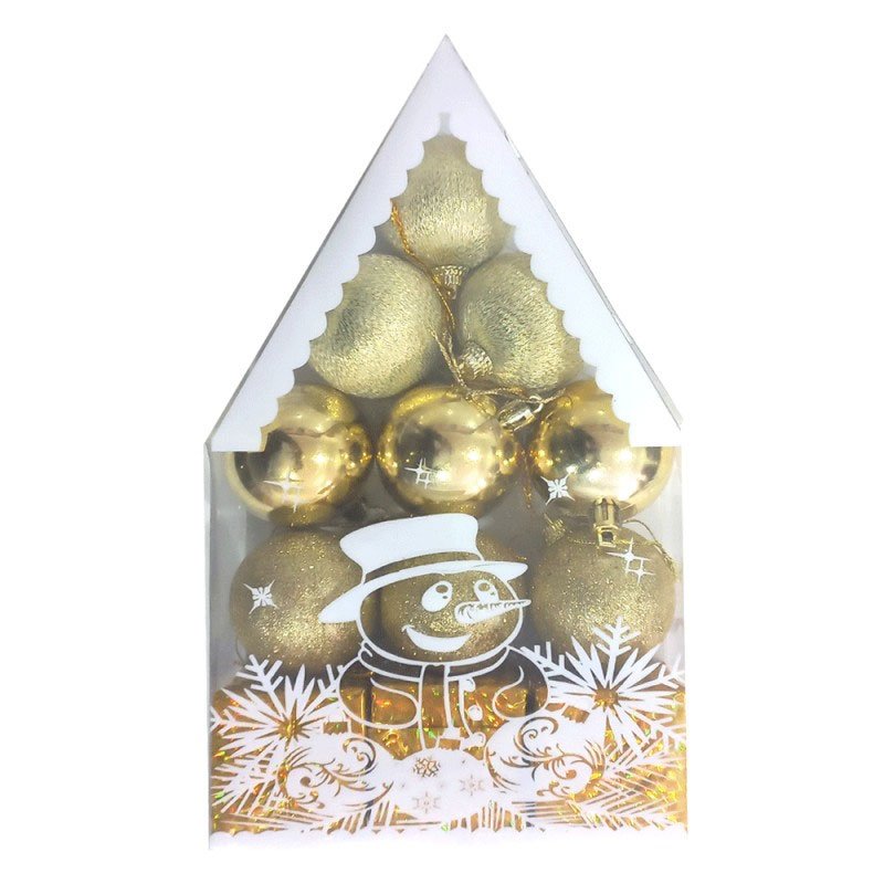 Boule de Décoration Pyramide Pour Sapin (KM659) 1 km