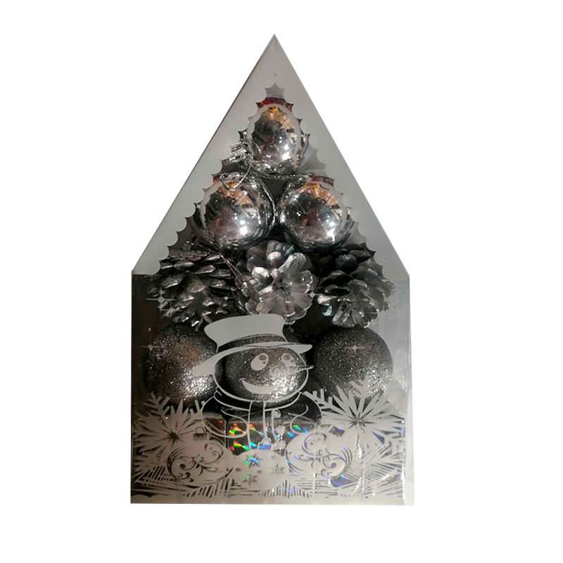 Boule de Décoration Pyramide Pour Sapin (KM660) 4 km