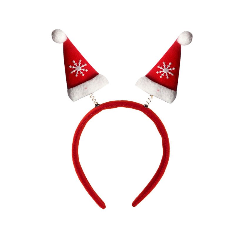 Serre tête Pour Noël - Rouge&Blanc (KM703) 3 km