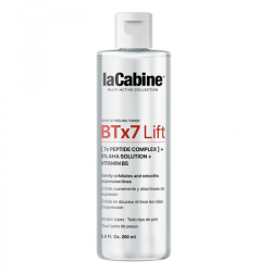 LA CABINE LOTION TONIQUE EXFOLIANTE POUR LE VISAGE BTx7 LIFT 200ML 2 la cabine lotion tonique exfoliante pour le visage btx lift ml