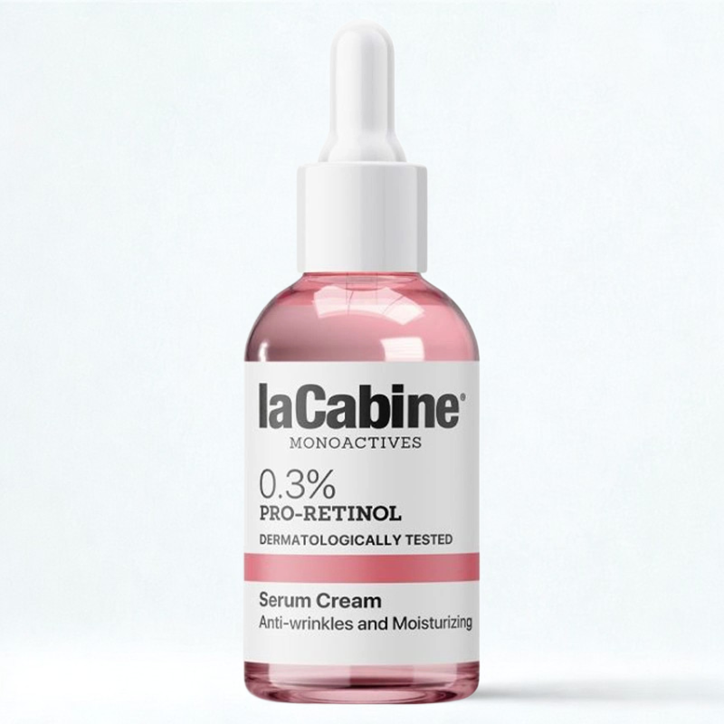 LA CABINE MONOACTIVES 0,3% PRO RETINOL SERUM CREME 30ML 1 la cabine monoactives pro retinol serum creme ml