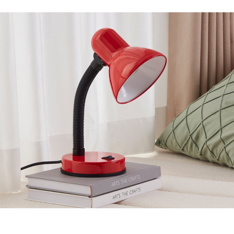 Lampe de Bureau LED Flexible Petit Modèle DV30-8 - Rouge 2 lampe de bureau led flexible petit model dv rouge