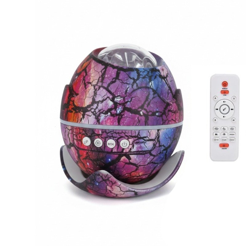 Lampe Projecteur Lumineux Galaxie RGB 32 LED 10 W 2 lampe de nuit projecteur d etoiles dalaxie en dorme d oeuf