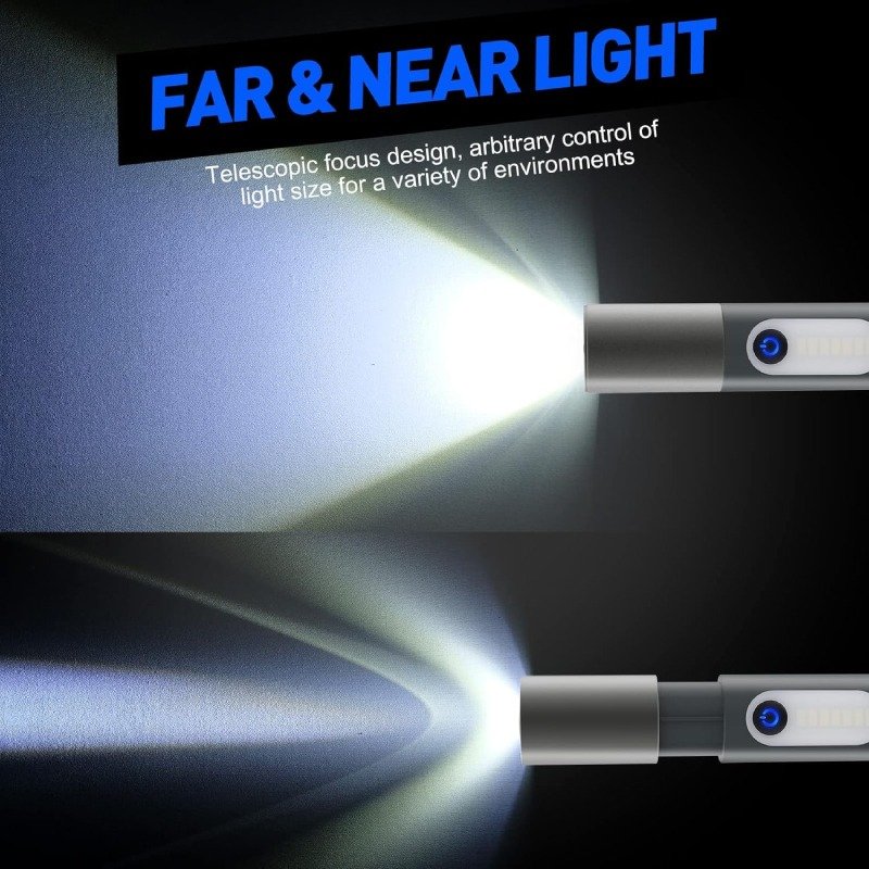 Lampe torche 2835LED Portable Rechargeable 750 Lumens 3 lampe torche led portable rechargeable lumens
