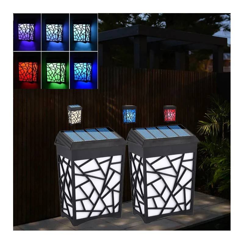 Spots Muraux Solaires Pour Éclairage Domestique 12 CM 2 lampe