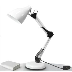 lampe de bureau architecte r glable blanc