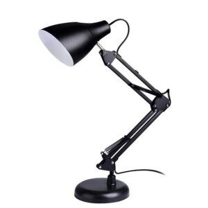 lampe de bureau architecte r glable noir