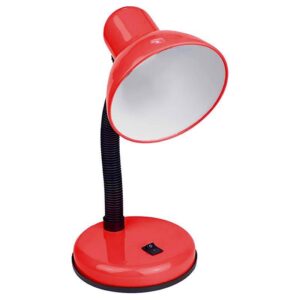 lampe de bureau flexible petit model rouge
