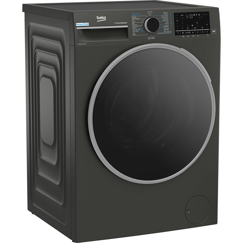 Lave Linge Frontal BEKO B5WFT612400MG 12kg - Noir 4 lave linge beko bwftmg kg classe a noir
