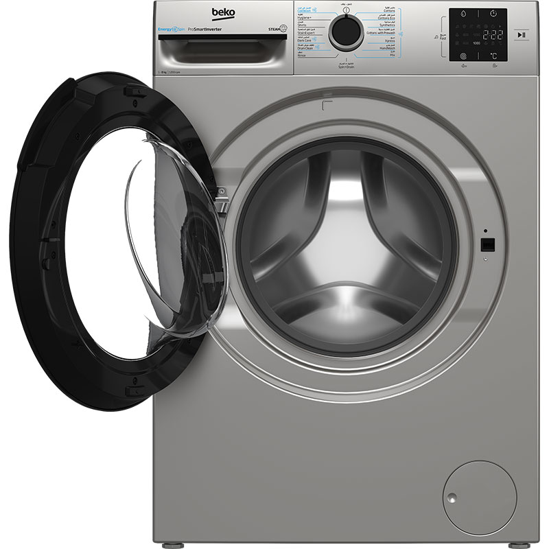 Lave Linge Frontal BEKO BM3WFT38200BS 8kg - Gris 3 lave linge beko bmwftbs kg inverter gris