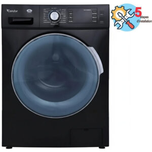 lave linge condor kg classe a noir
