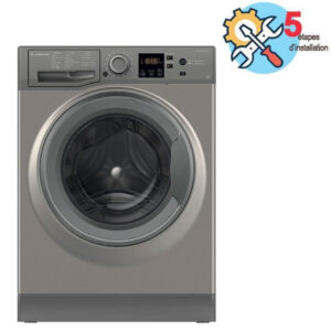 lave linge frontal ariston ns c gg ma kg silver