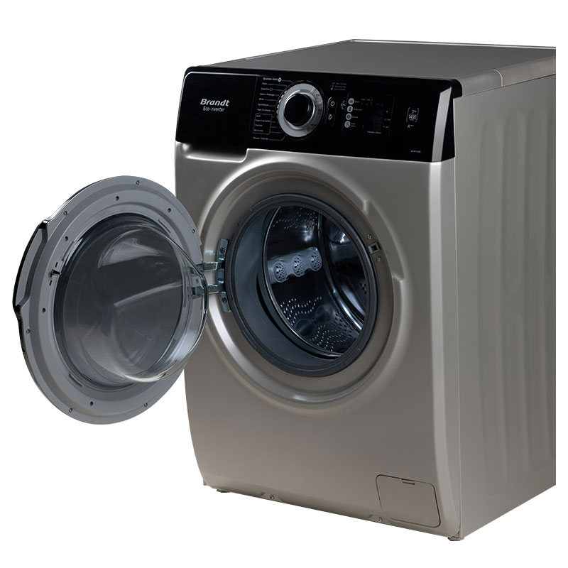 Lave Linge Frontal BRANDT BAM84SBL 8Kg - Silver 4 lave linge frontal brandt bamsbl kg silver